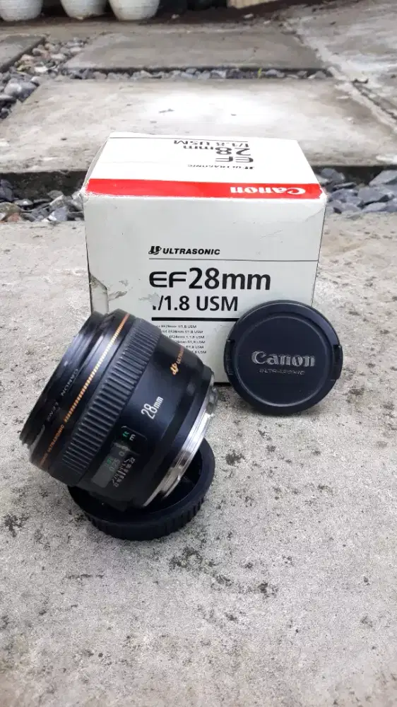 Lensa Fix Canon 28mm f1.8 USM