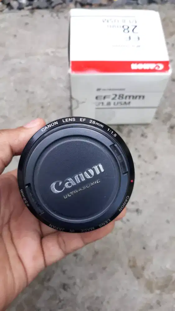 Lensa Fix Canon 28mm f1.8 USM