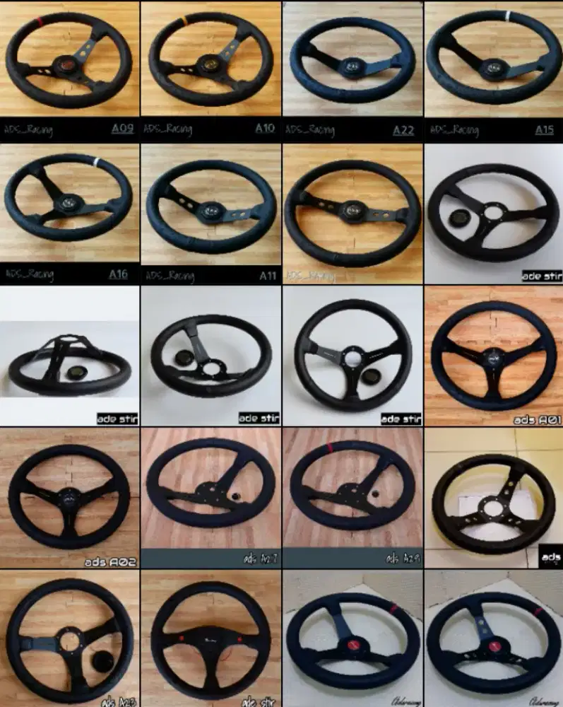 P.O stir racing berbahan rangka full besi cat powder coating