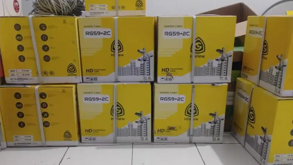 Kabel rg59+power untuk kamera cctv