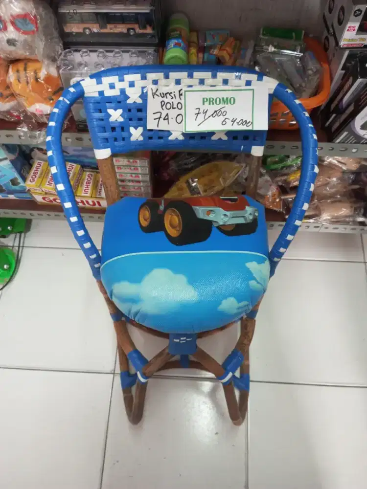 PROMO Mainan Anak Kursi Duduk Kayu