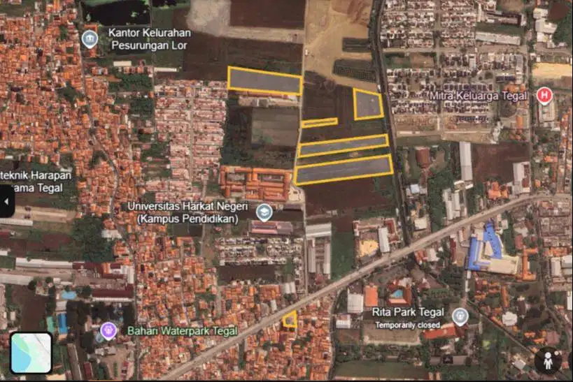 Dijual Tanah di Kota Tegal