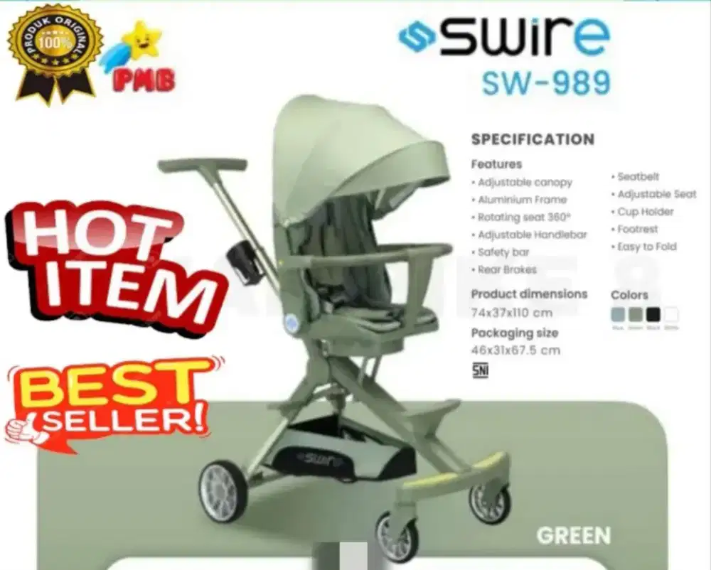 Stoller Travelling premium mlai newborn bsa pkai max bsa naik bb 30kg