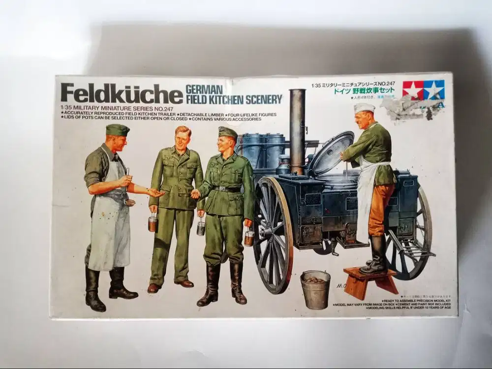 German Field Kitchen Scenery Model kit 1/35