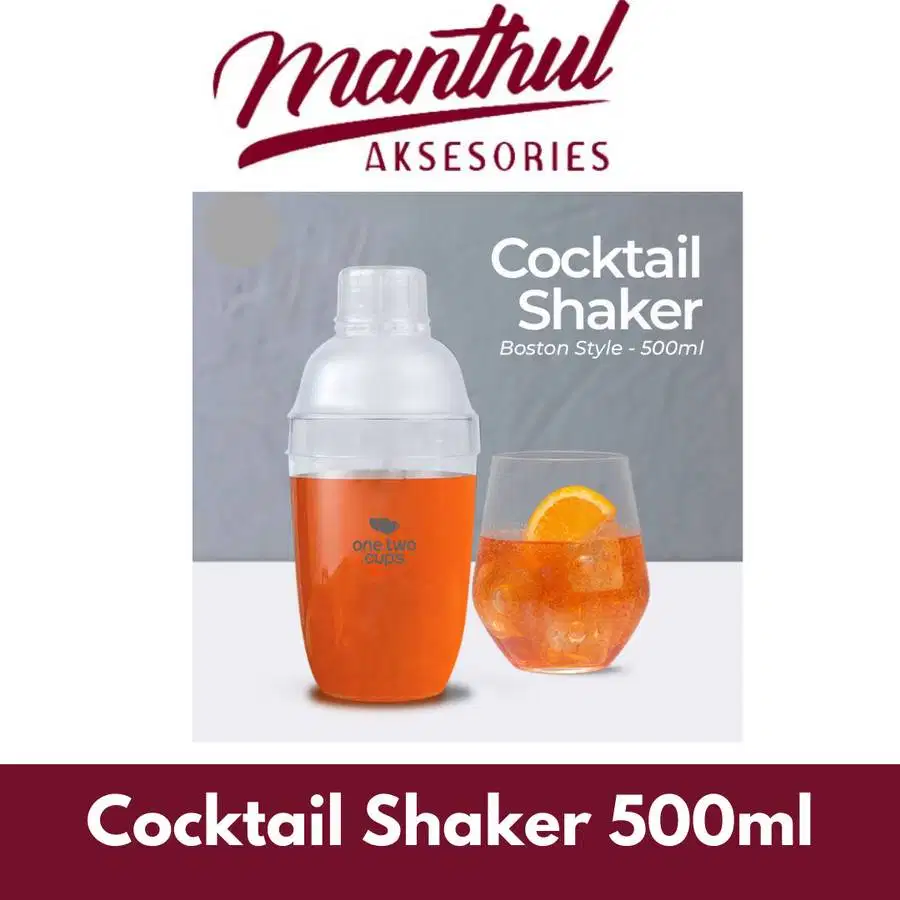 Shaker Minuman 500ml One Two Cups