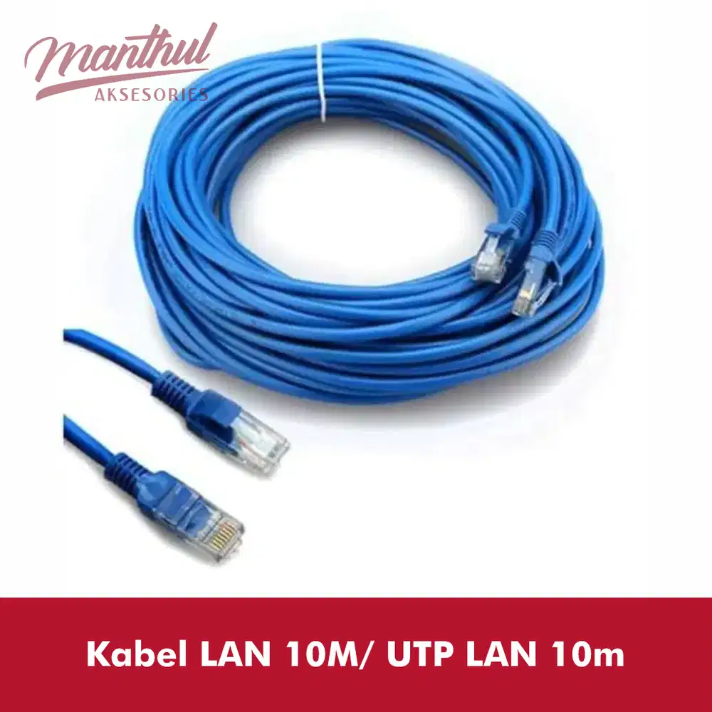 Kabel UTP Kabel Lan 10 Meter Cat 5e