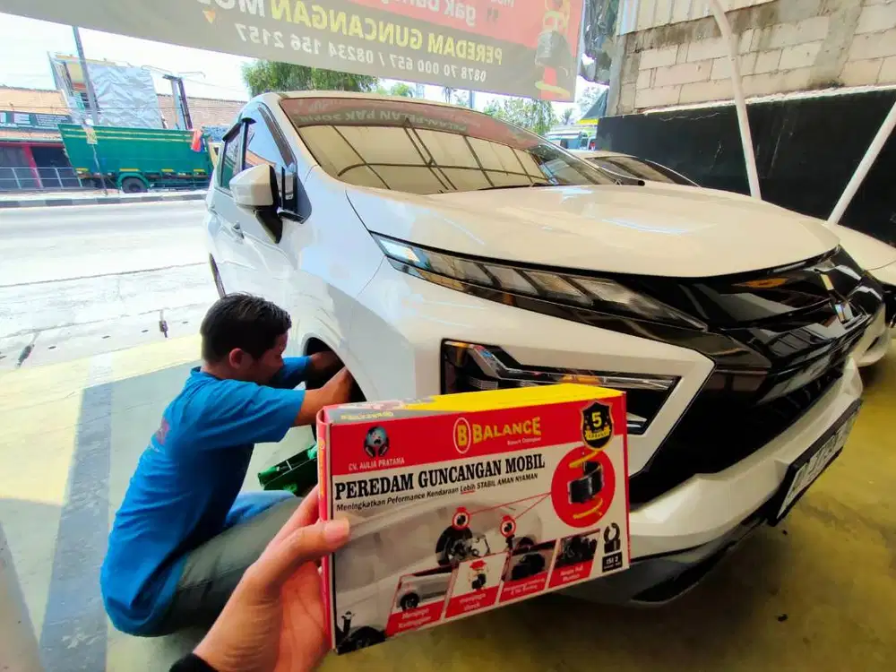 PEREDAM GUNCANGAN MOBIL BALANCE SPRING BUFFER SIAP PASANG DI MEDAN