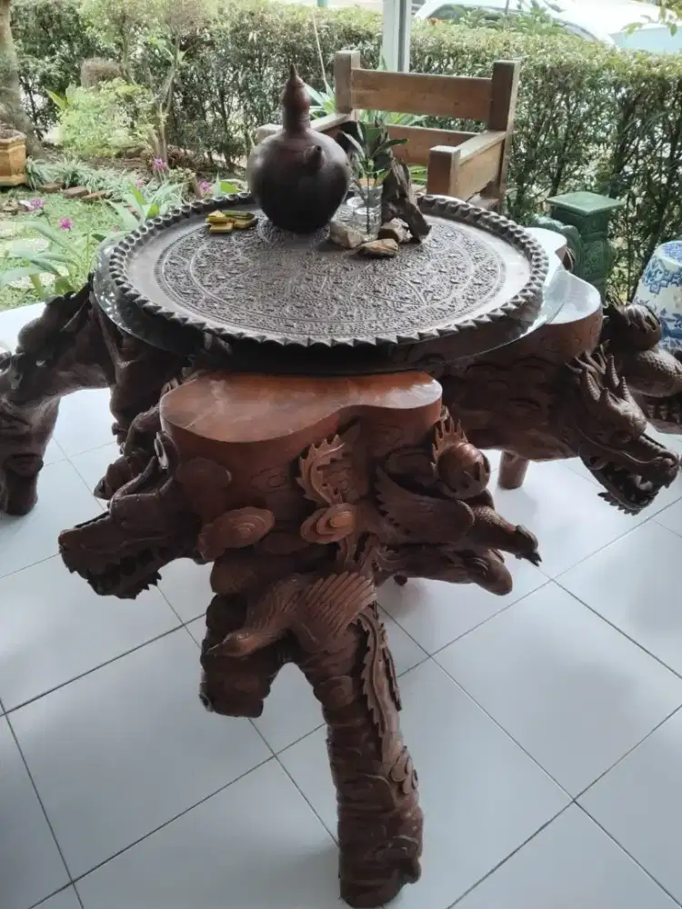 Dijual meja jati antik