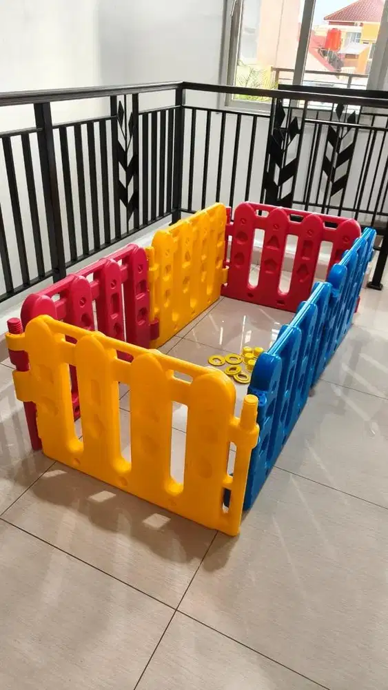 PRELOVED - JUAL MURAH !! PAGAR MAINAN ANAK / BABY FENCE