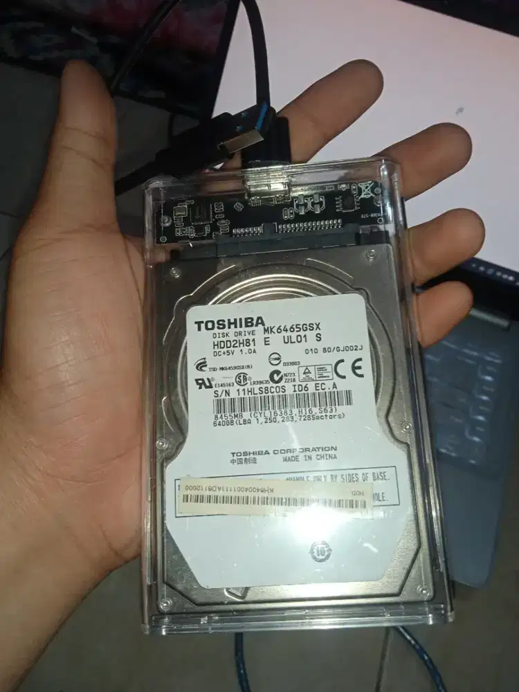 Dijual Hard Disk External 512GB Masih Bagus