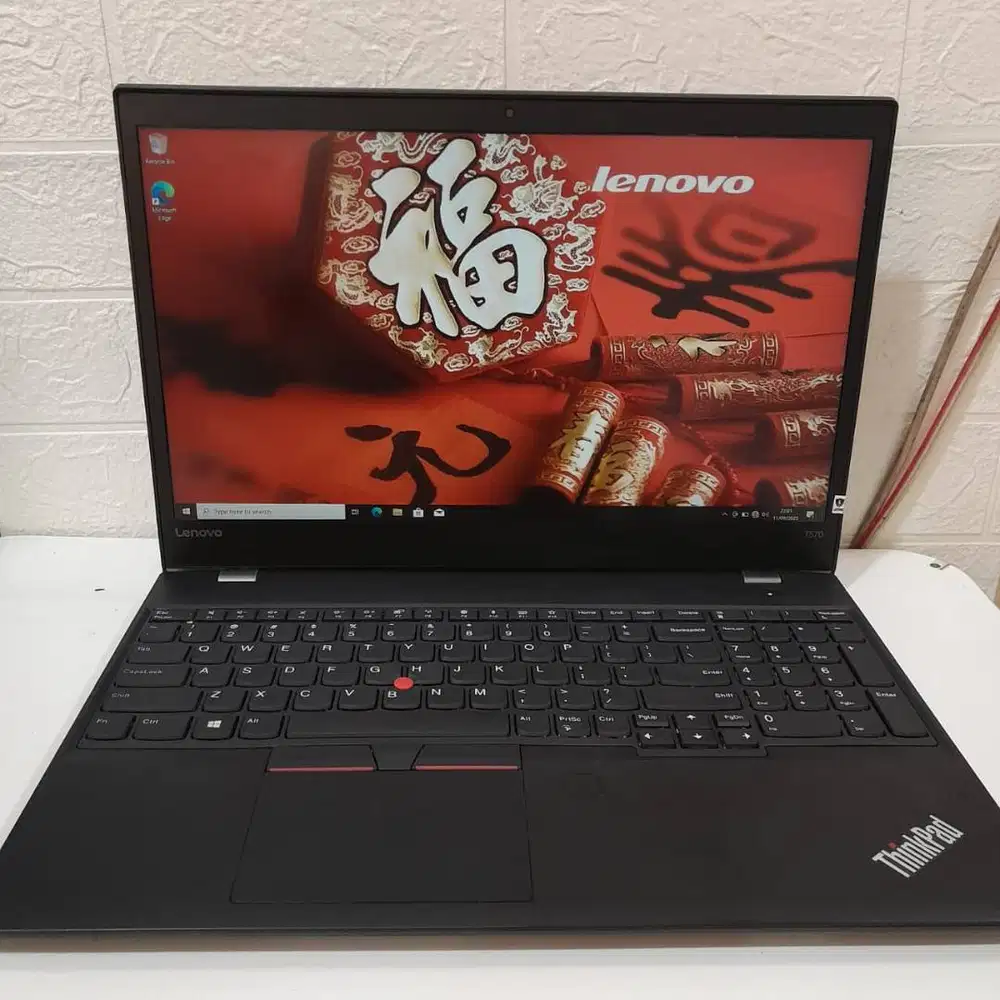 Lenovo Thinkpad T570 Core i5 Gen 6 RAM 8GB SSD 256GB 15 INCH FHD ORI