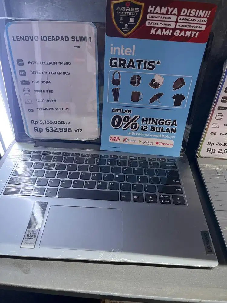 SEGAMPANG ITU CICILAN LAPTOP LENOVO IDEAPAD SLIM 1 CUKUP KTP SAJA