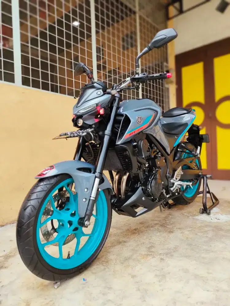 Yamaha MT25 / MT 25 2022 Facelift, Blue Premium Metalic, Unit Mulus.