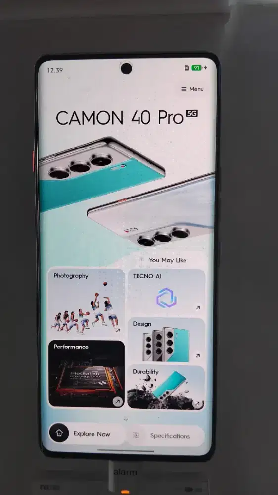 Tecno camon 40 pro 5G