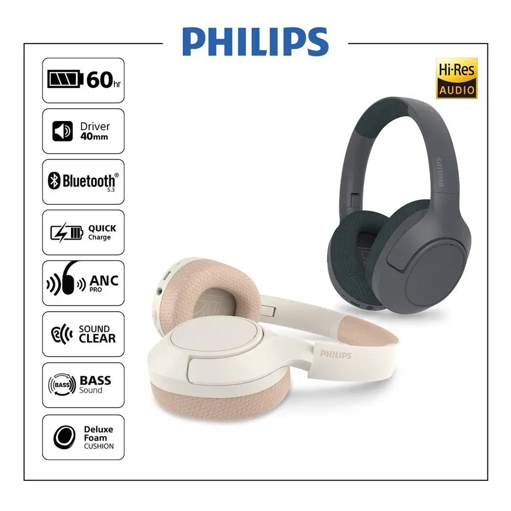HEADPHONE PHILIPS TAH 7508