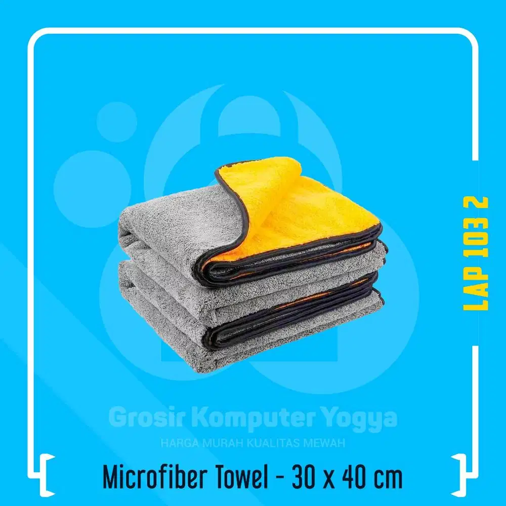 LAP KAIN MICROFIBER 2 Sisi - 30 x 40 cm