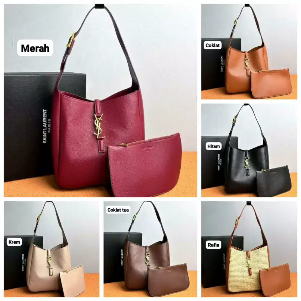 TAS ysL LE women SHOULDER BAG ready 6warna