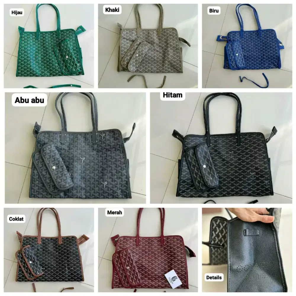 TAS Goyard SAC HARDY TOTE BAG ready 7warna