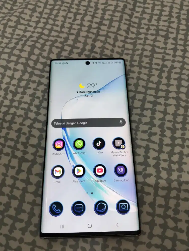 Samsung note 10 plus 12/256 GB fullset original