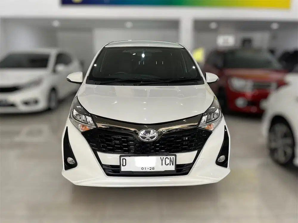 Toyota Calya G matic 2022 putih siap pakai dp 8 jt