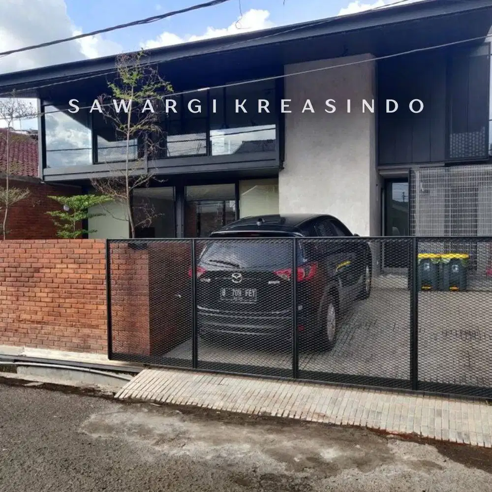 Gerbang rumah minimalis murah, Jasa pasang dan service Bandung