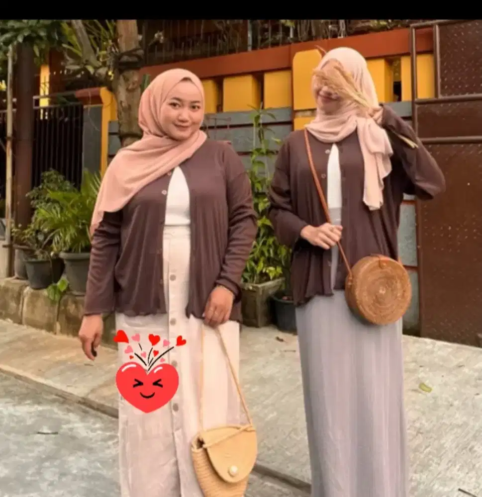 Cardigan/atasan jumbo