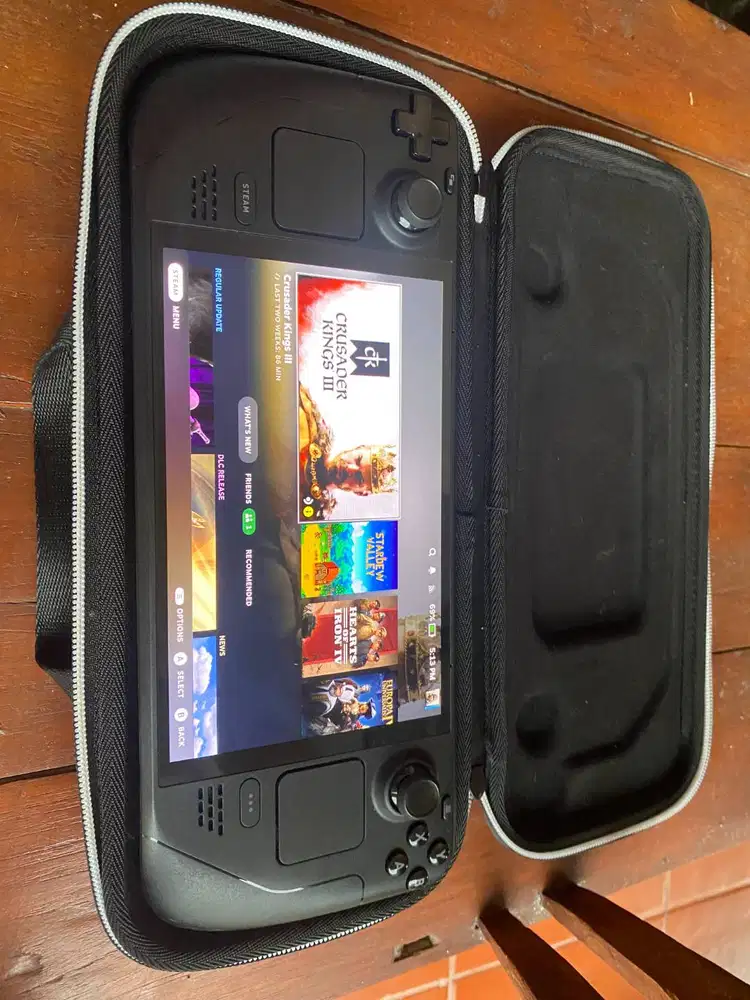 Steam Deck Galileo OLED 512GB – Mulus, Siap Gaming, Bonus! (Jogja)