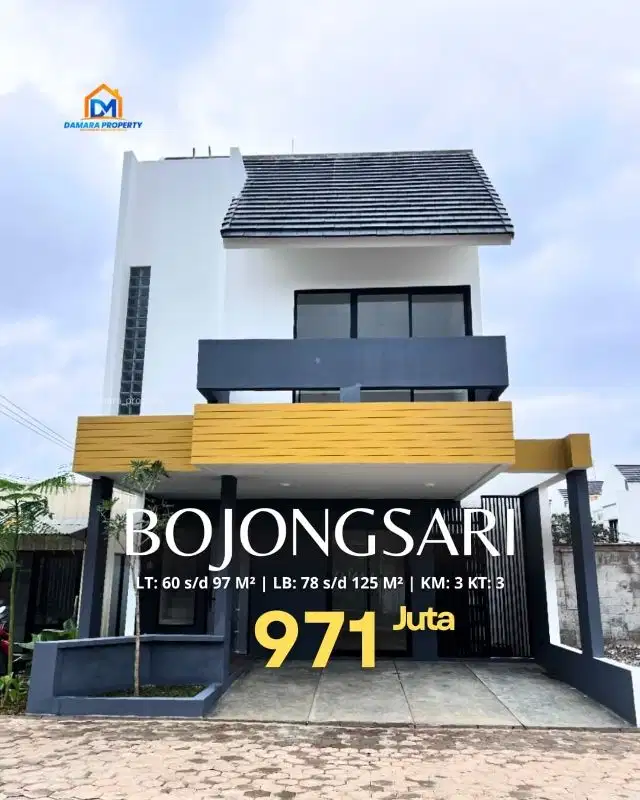 RUMAH 2 LANTAI dengan konsep MODERN TROPICAL