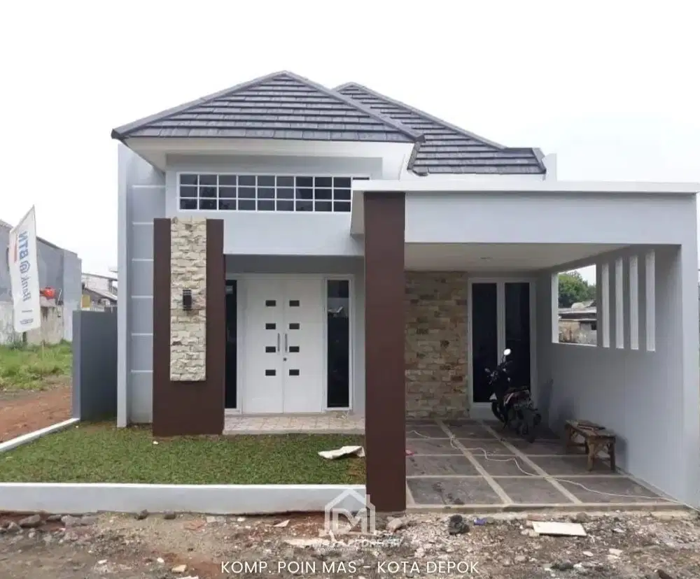 Dijual Rumah Second Strategis di Perumahan Poin Mas Depok!