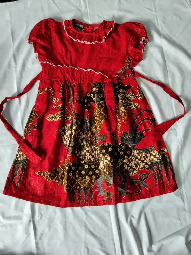 Baju batik anak preloved