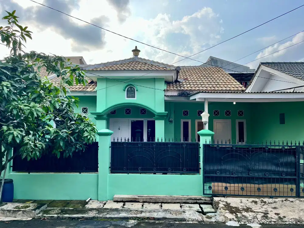 Dijual rumah cantik bebas banjir