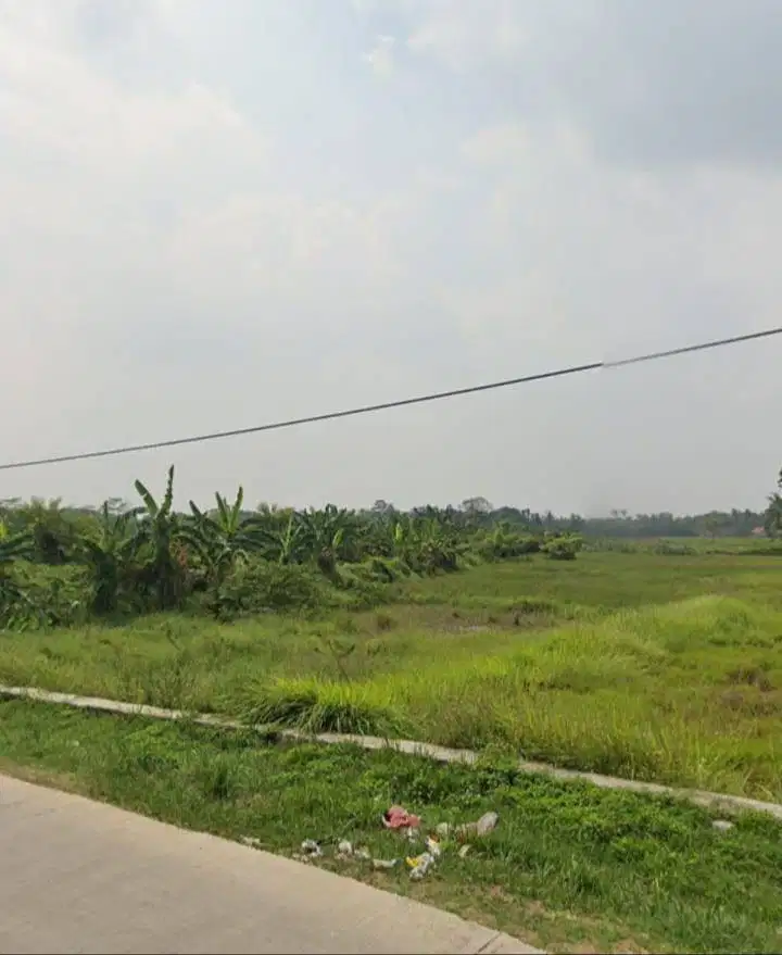 Dijual Kavling Zona Industri Hadap Jalan Utama Cikande Serang Banten