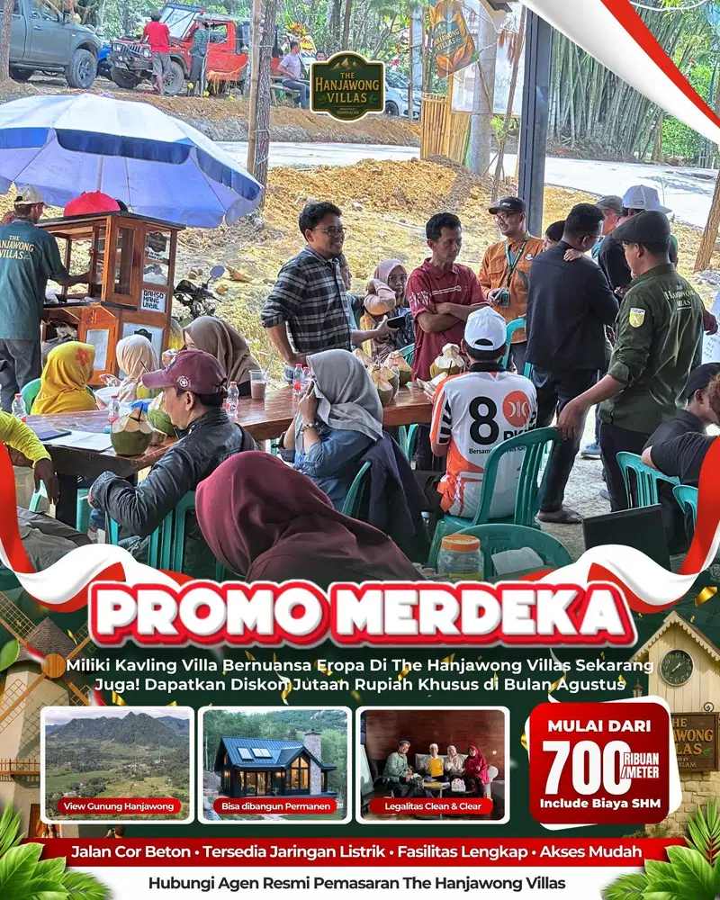 TANAH KAVLING VILLA DEKAT JAKARTA BERKONSEP EROPA PERTAMA DI JABODETAB