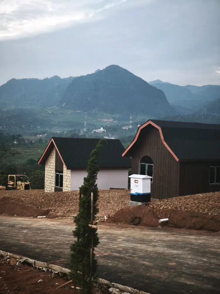 TANAH KAVLING VIEW PEGUNUNGAN DEKAT JABODETABEK