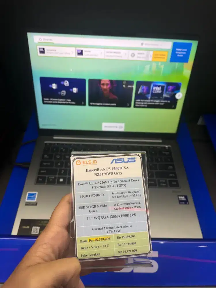 Asus Expertbook P5 BISA CICILAN FREE DP