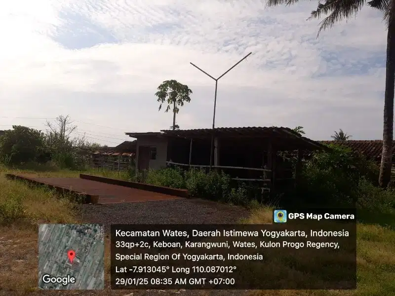 Jual Tanah dan Bangunan dekat bandara NYIA Yogyakarta