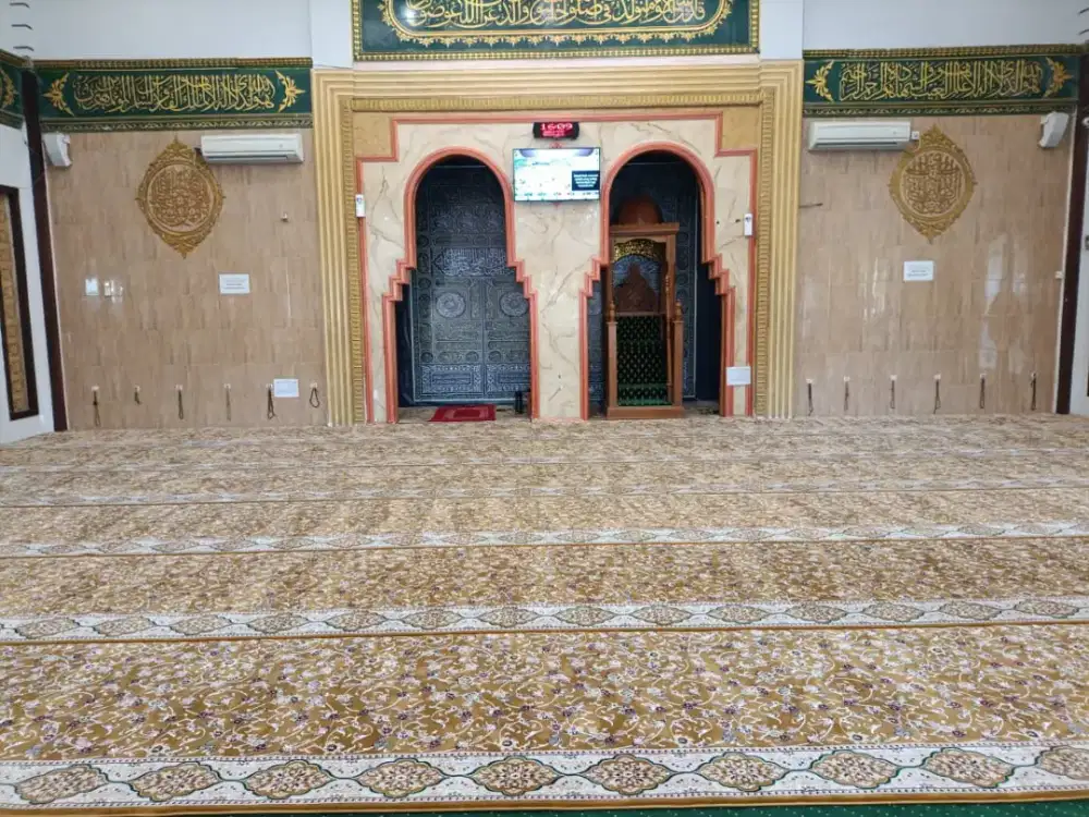 JUAL KARPET MASJID MOTIF ELEGAN TIPE SEVEN MOSQUE
