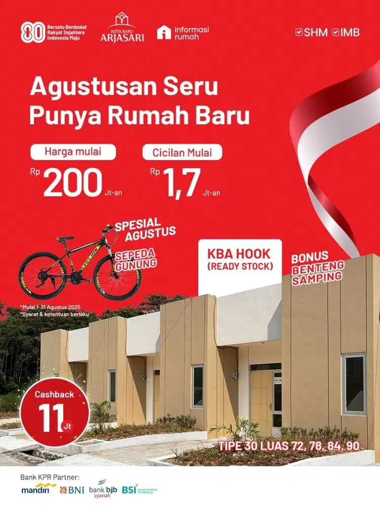 PROMO AGUSTUS RUMAH HOOK