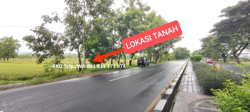 Tanah MURAH di Jalan ByPass BIL dekat Bundaran Gerung