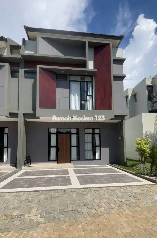 RUMAH TUMBUH TROPICAL MODERN 2 & 3 LANTAI TERMURAH DI PAMULANG