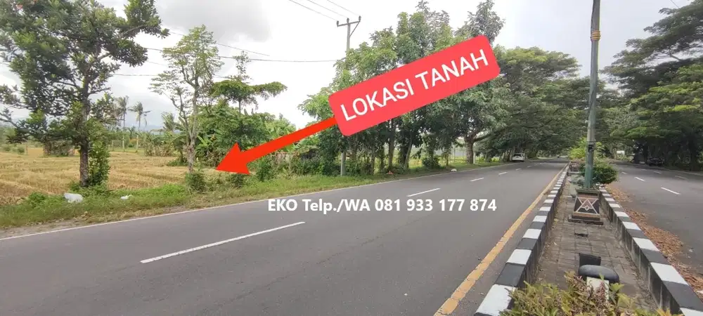 Dijual Cepat Tanah di Jalan ByPass BIL dekat Bundaran Gerung