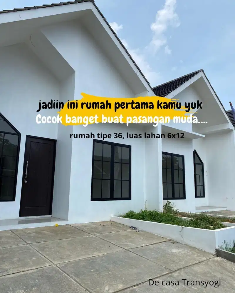 Rumah DP FREE Dekat Tol