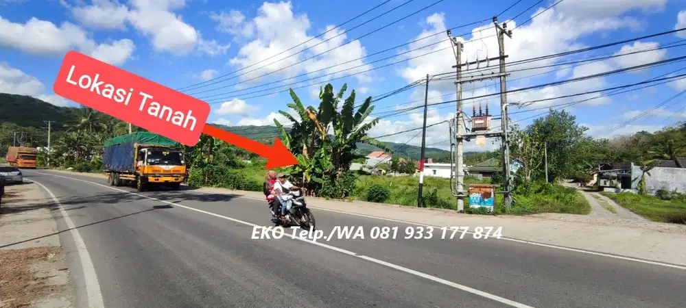 Dijual Cepat Tanah Dekat Pelabuhan Lembar