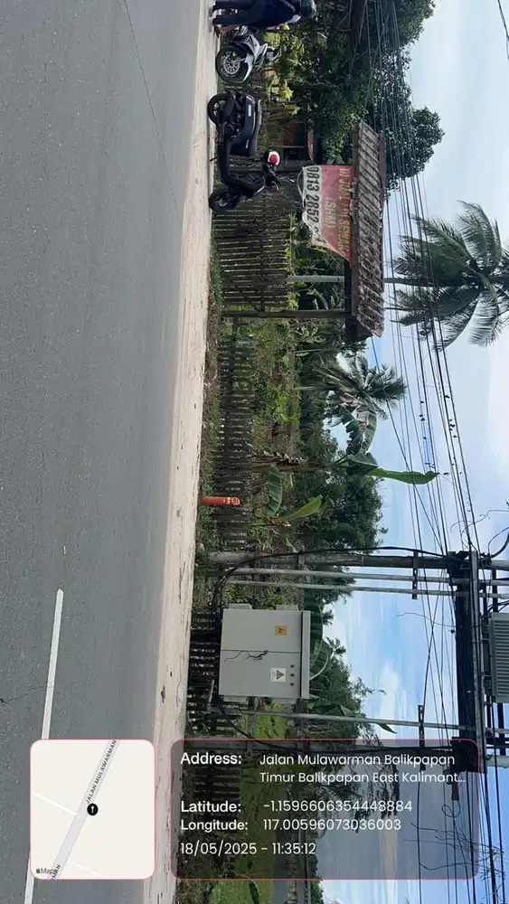 Dijual Tanah Luas Pinggir jalan Besar Teritip