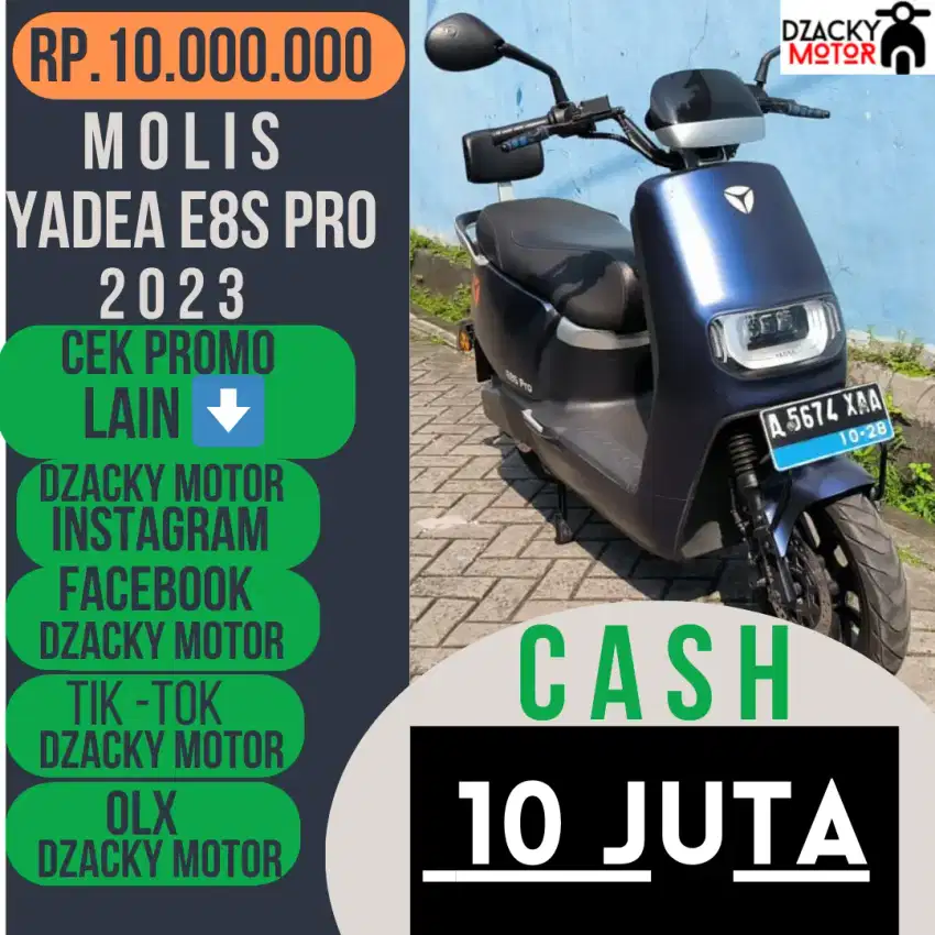 MOLIS YADEA E8S PRO 2023 SECOND LIKE NEW