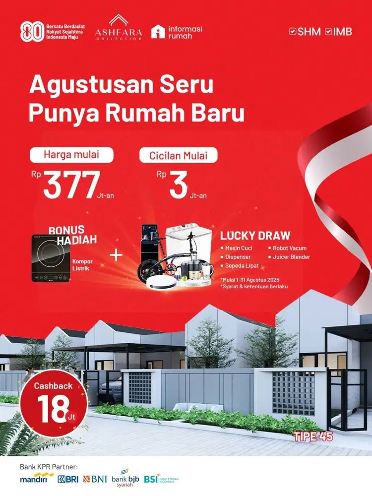 Rumah Ashfara Collectiom type 45/65