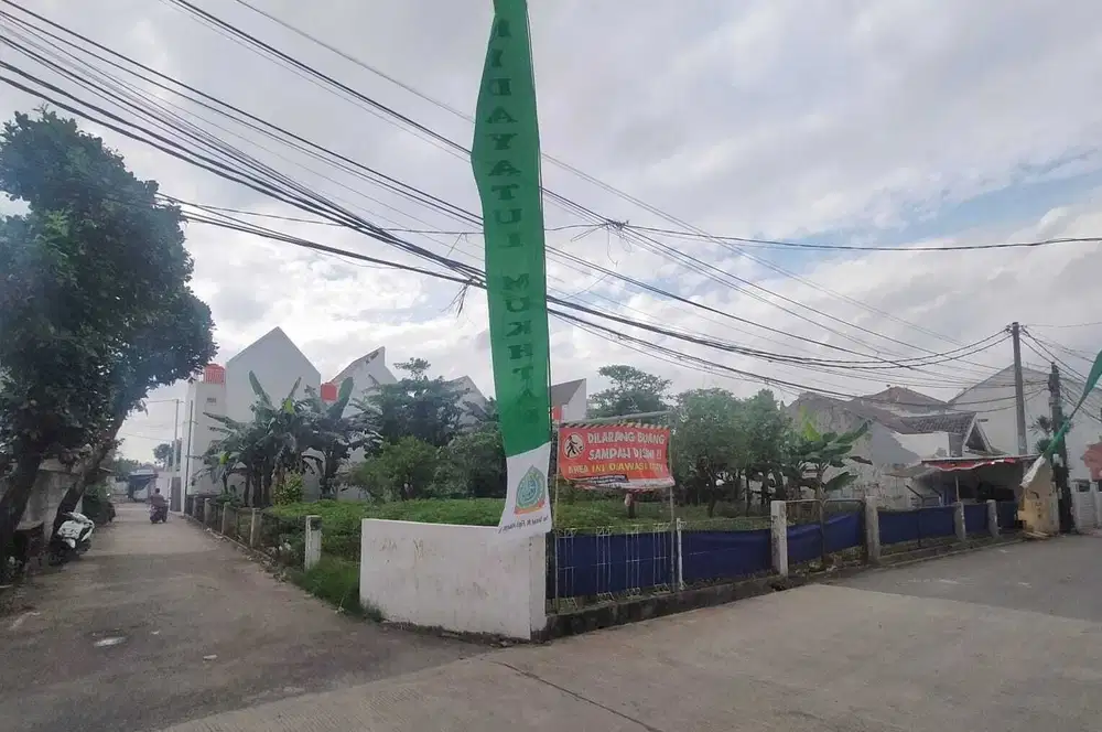 Dijual cepat tanah hook di Jatibening Bebas Banjir