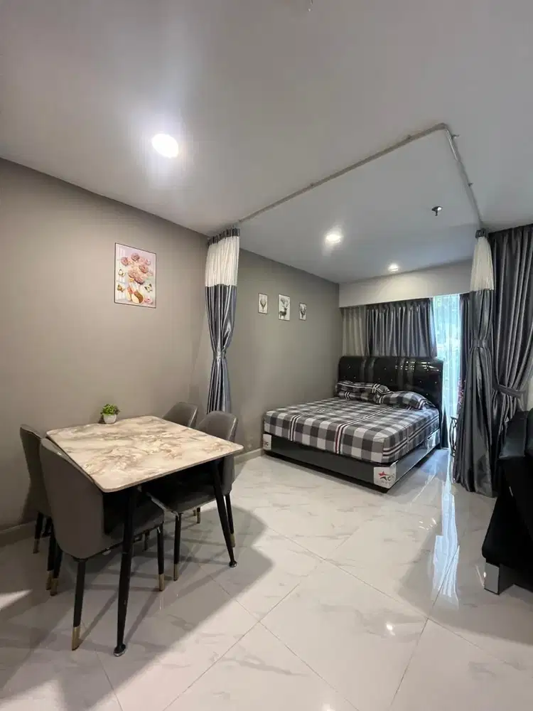 Dijual apartemen full furnished di grand jati junction