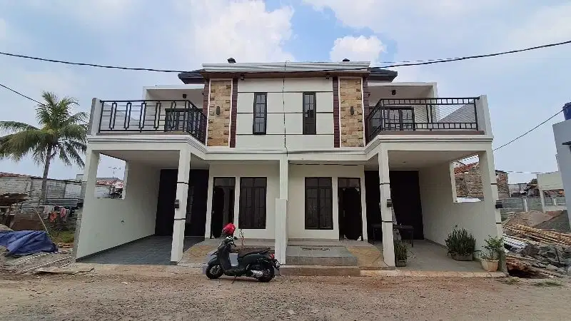 Rumah baru dekat gerbang tol Cijago Cisalak Cimanggis Depok