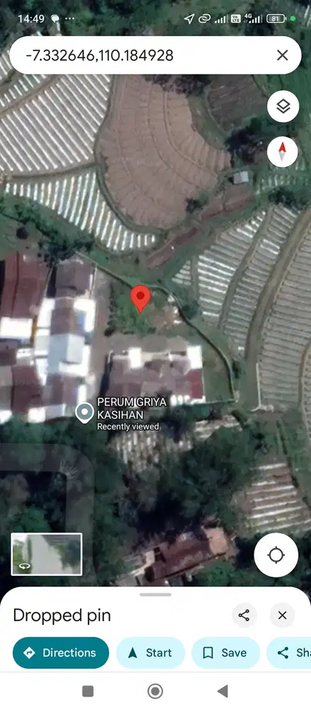 Tanah Dijual di Griya Kasihan Temanggung